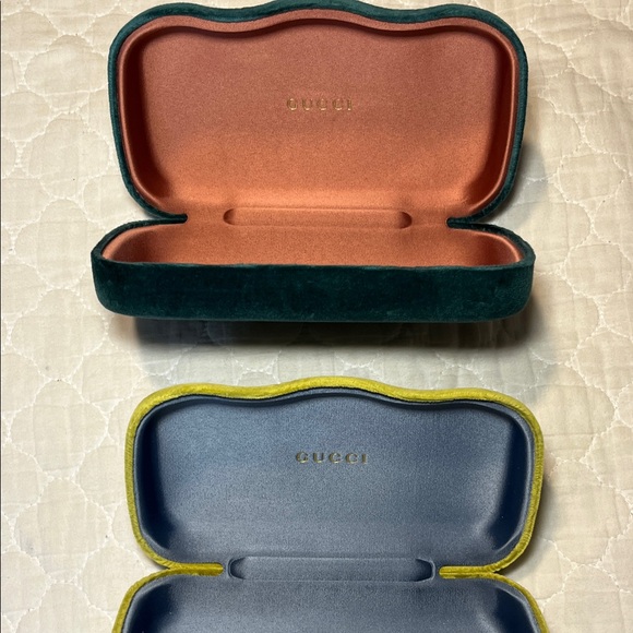 Gucci Black Sunglasses with Velvet Cases